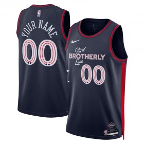 Maillot NBA Philadelphia 76ers Personnalisable Nike 2023-24 City Edition Swingman - Homme